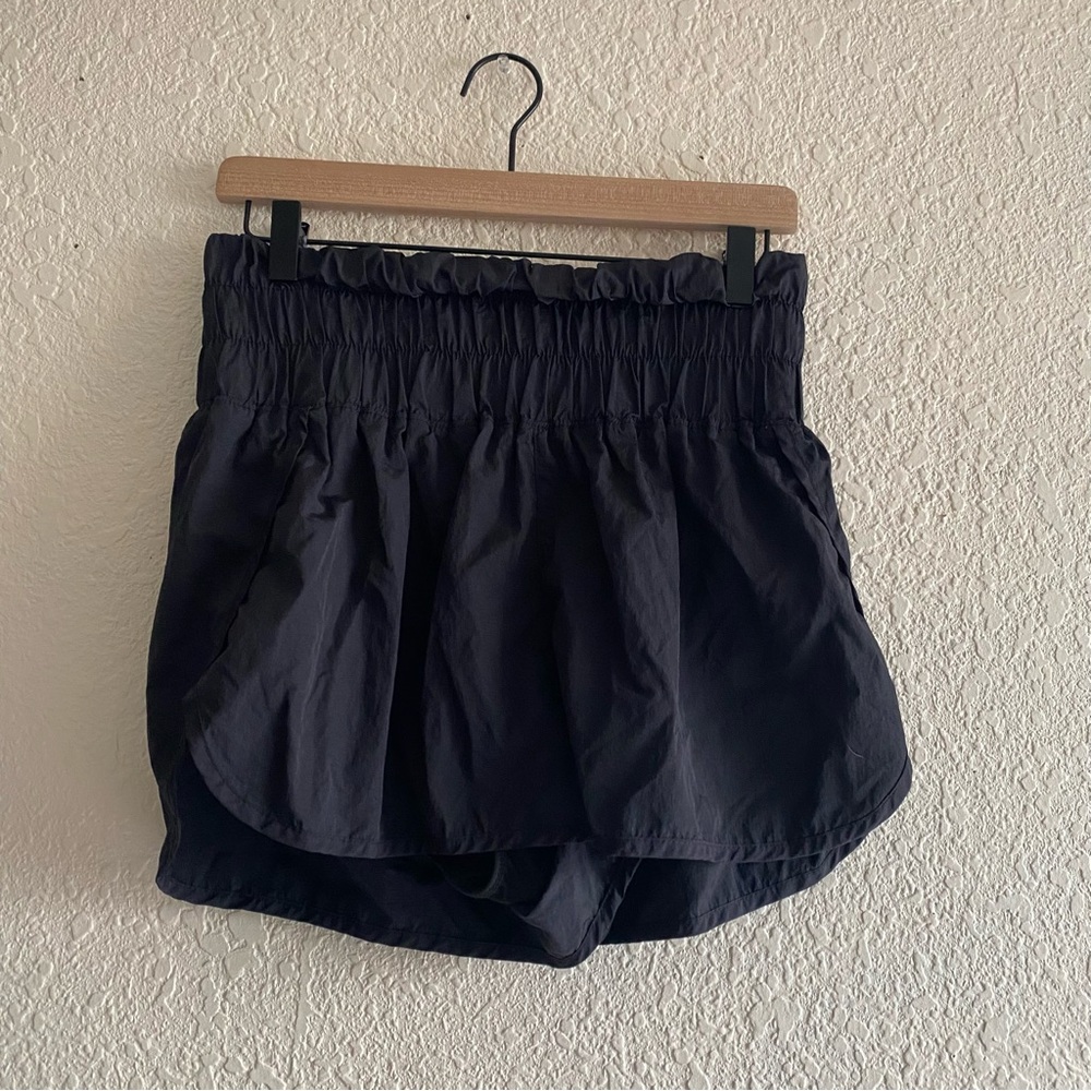 Free People Movement Black Shorts